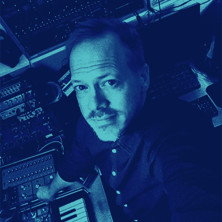 Björn Fogelberg in the studio 2018